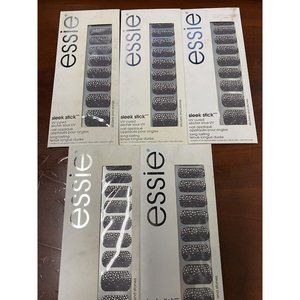 Lot of 5 Essie Sleek Stick Nail Stickers *package damage*